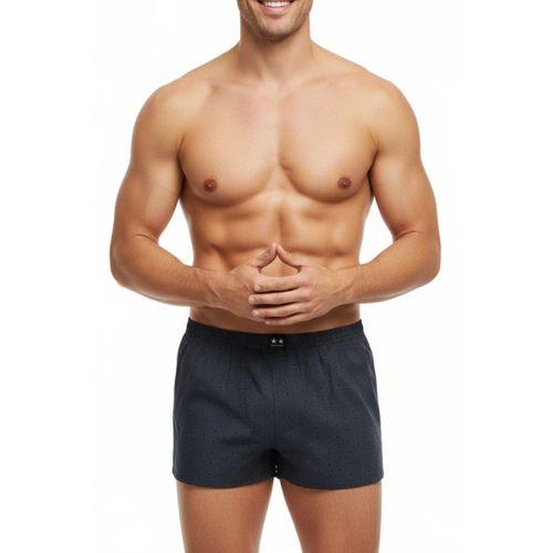 Erkek Penye Baskı Desenli Boxer BGL-ST05011