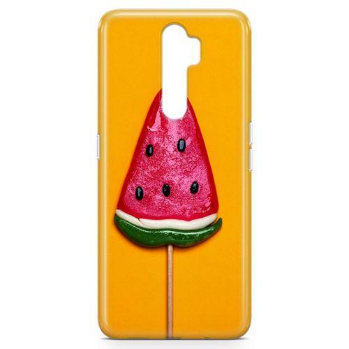 Oppo A5 2020 Kılıf Karpuz Şekeri Arka Kapak Koruma Desenli Full Koruyucu