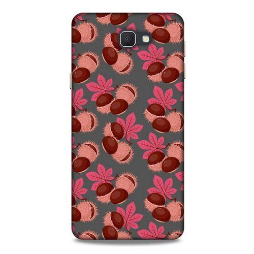 Frutix Kestane 02 Samsung Galaxy J7 Prime Kılıf Desenli Silikon