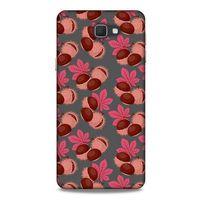Frutix Kestane 02 Samsung Galaxy J7 Prime Kılıf Desenli Silikon