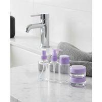 5 Parça Seyahat Banyo Seti 30 Ml Şeffaf Taşınabilir Şişe Seti