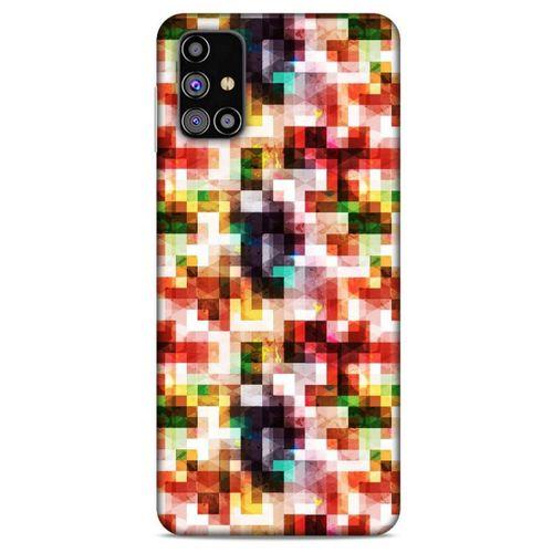Geometrix 16 Samsung Galaxy M31s Kılıf Silikon Kapak
