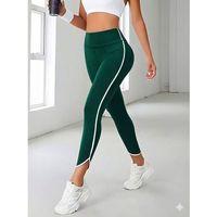 Kadın Yüksek Bel Yan şerit Detaylı Dalgıç Tayt