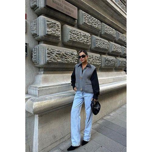 Ajurlu Triko Yelek 5175