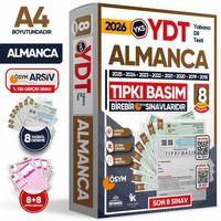 2026 YKS YDT (Yabancı Dil Testi) ALMANCA ÖSYM Çıkmış Soru Tıpkı Basım Deneme Paketi 8li Türkiye G