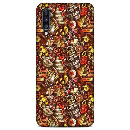 Graffitix (19) Desenli Silikon Kapak Samsung Galaxy A70s Kılıf