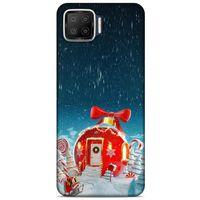 Oppo A73 Kılıf Snowix (9) Kılıf Kırmızı