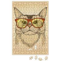 Gözlüklü Kedi Cats Puzzle 240 Parça Yapboz