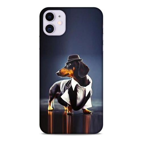 Apple Iphone 11 Kılıf Köpek Kıyafetleri (1) Kılıfı Dakhund Gömlek