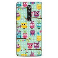 Baykuşlar (37) Desenli Silikon Kapak Telefon Kabı Xiaomi Redmi K20 Kılıf