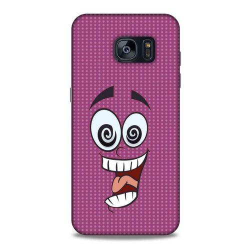 Emojix (73) Samsung Galaxy S7 Edge Kılıf Silikon Kapak Desenli
