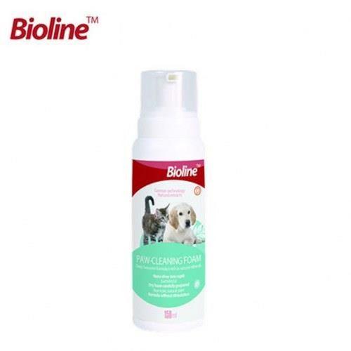Bioline Kedi&Köpek Pati Temizleme Köpüğü 150 Ml