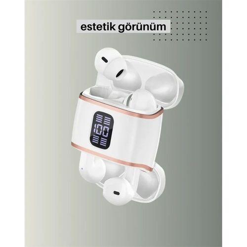 Bluetooth 5.3 Kulaklık – Kulakiçi, Anc+enc, 4 Adet Set, Dijital Göstergeli