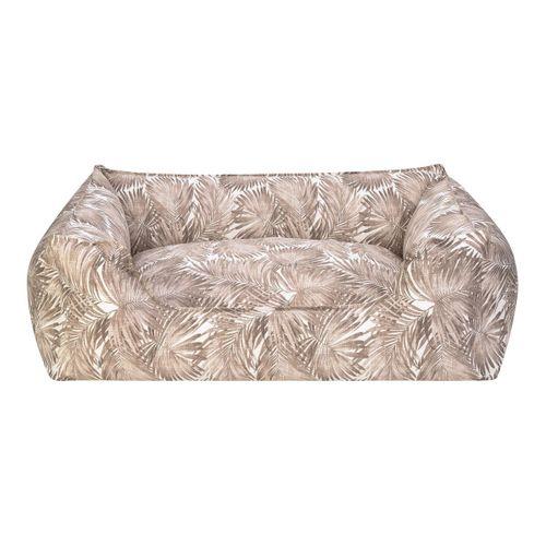 Pet Comfort Alpha  Açık Kahverengi-Beyaz Köpek Yatağı L 105x85cm