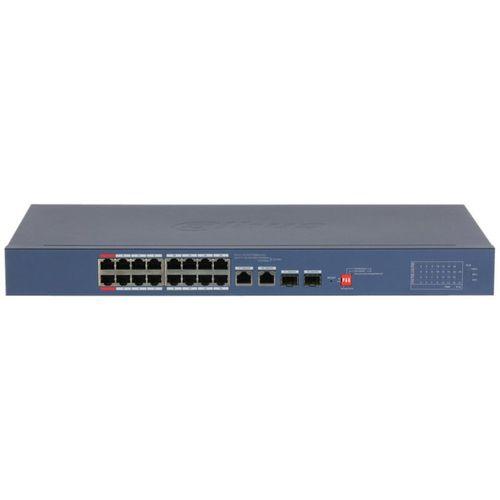 DAHUA CS4218-16ET-240 16 PORT 10/100 + 2X GB RJ45/2X1GB SFP UPLINK CLOUD YÖNETİLEBİLİR 240W POE RACKMOUNT SWITCH
