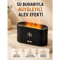 Led Alev Efektli Hava Nemlendirici 9 12 Saat Kullanımlı Aroma Difüzörü
