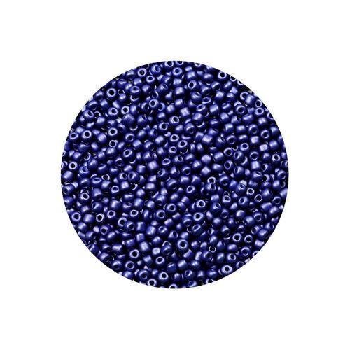 Lacivert Renk 4 mm Yaklaşık 1100 adet / 100 gram Cam Boncuk Oya Yazma Bileklik ve Kolye