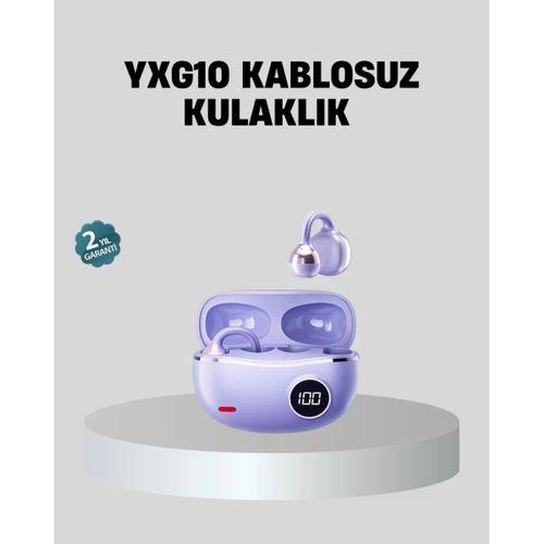 Kulak Arkası Klipsli Bluetooth Kulaklık Yxg10 Silikon Malzemeli Ergonomik