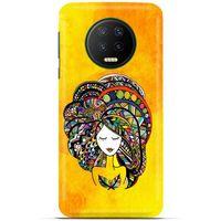 Lopard İnfinix Note 7 Uyumlu Kılıf Sürreal Yüzler ♀ (34) Slim Armor Kılıf Desenli