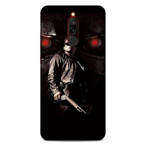 Lopard Xiaomi Redmi 8 Uyumlu Kılıf IMDB Film (42) Rugged Armor Kılıf Terminator