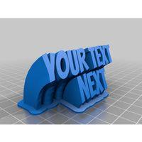 - Kişiye Özel Süpürme 2 Satırlı İsim Plakası Metin (Bu ürün Sadece Plastik parçadır - Almadan Önce Soru Sorabilirsiniz)