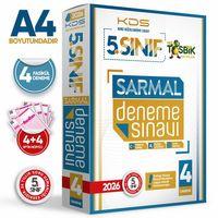 2026 5 Sınıf Yeni Sistem KDS SARMAL Deneme Paketi 4lü Türkiye Geneli D Çözümlü Hızlı Tosbik Yayın