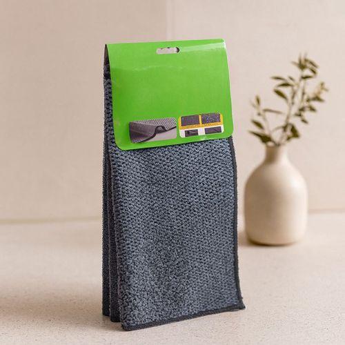 Çift Taraflı Mikrofiber & Tel Bez 4'lü (30x30 cm) - Zor Kir İçin