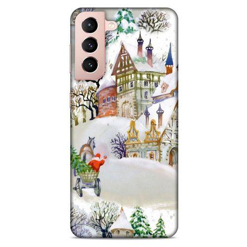 Lopard Samsung Galaxy S21 Uyumlu Kılıf SnowiX (25) Antişok Kapak