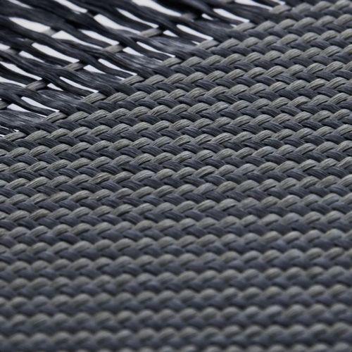 Apple iPhone 16 Pro Max Kılıf M-safe Şarj Özellikli Aramid Fiber Pitaka Military-Grade Classic Serisi Black-Grey Twill Kapak