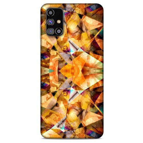 Samsung Galaxy M31s Kılıf Pastel Renkler (23) Ultra Koruma Kılıfı Turuncu