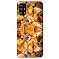 Samsung Galaxy M31s Kılıf Pastel Renkler (23) Ultra Koruma Kılıfı Turuncu