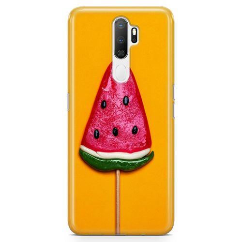 Oppo A5 2020 Kılıf Karpuz Şekeri Arka Kapak Koruma Desenli Full Koruyucu
