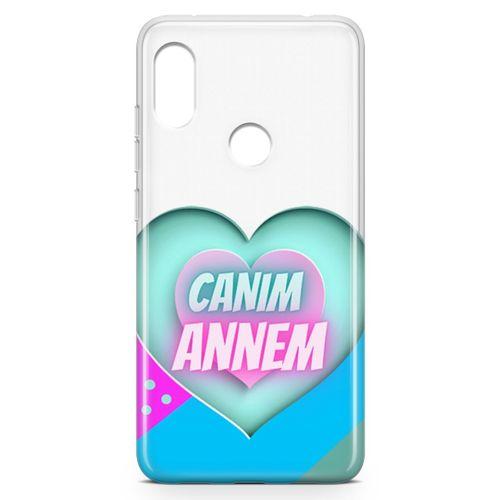 Xiaomi Redmi Note 6 Pro Kılıf Anneler Günü Hediyesi Arka Kapak Koruma Desenli Full Koruyucu