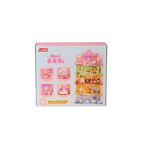 HK132 JAKİ KÜÇÜK PRENSES YATAK ODASI 247 PARÇA BLOCK OYUNCAK