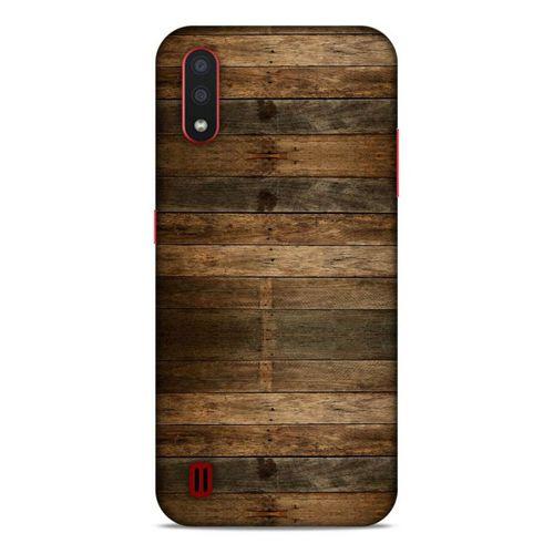 Lopard Samsung Galaxy A01 Uyumlu Kılıf Wood'X (19) Kılıfları Baskılı