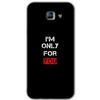 Galaxy A8 2016 Kılıf HD Desen Baskılı Arka Kapak - For You