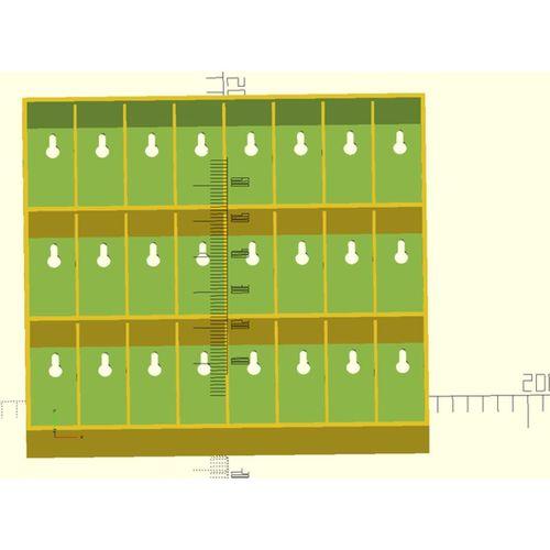 Özelleştirilebilir Kablo Makara Tutucu Kutu Dispenser (Remix) 3D Baskı (Bu ürün Sadece Plastik parçadır - Almadan Önce Soru Sorabilirsiniz)