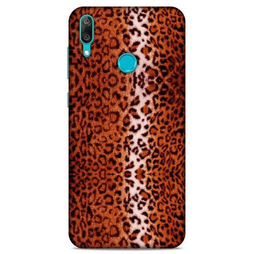 Leopar Turuncu Huawei Y7 2019 Kılıf