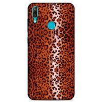 Leopar Turuncu Huawei Y7 2019 Kılıf