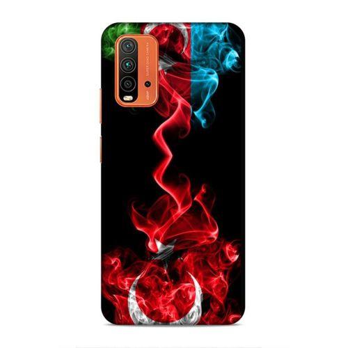 Xiaomi Redmi 9T Uyumlu Kılıf Azarbaijan (12) Koruyucu Silikon Azerbaycan Türk Bayrakları