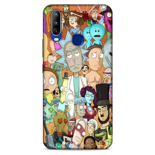 General Mobile GM 10 Uyumlu Kılıf Rick And Morty (35) Fit Design Kılıf Cop Rick
