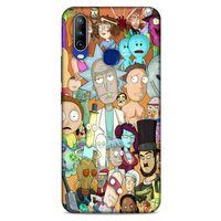General Mobile GM 10 Uyumlu Kılıf Rick And Morty (35) Fit Design Kılıf Cop Rick