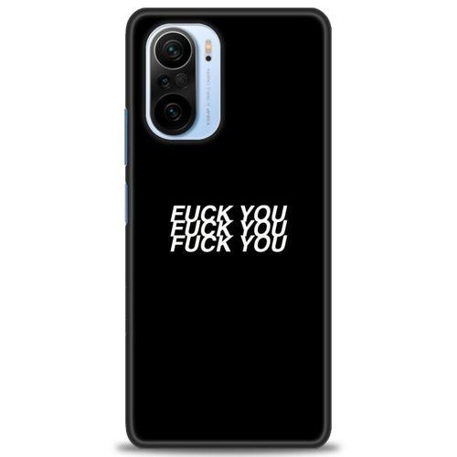 Xiaomi Mi 11i Kılıf HD Baskılı Kılıf - You You You + Tam Ekran Koruyucu