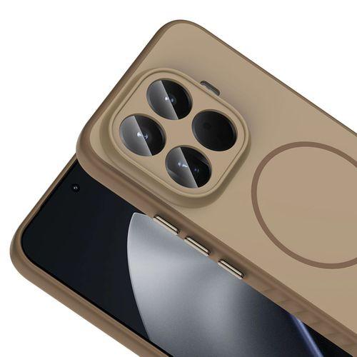 Xiaomi 15T Pro Kılıf M-safe Şarj Özellikli Zore Tea Kapak