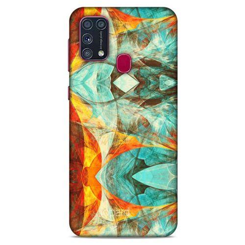 Samsung Galaxy M31 Kılıf Pastel Renkler (11) Tam Koruma Su Yeşili