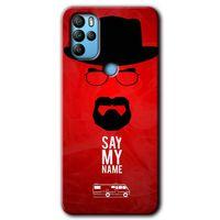 MRCİLETİSİM General Mobile GM 21 Pro Kılıf HD Desen Baskılı Arka Kapak + Temperli Cam - Say My Name