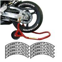 SEVGENT Speedhunter Beyaz 3D Lastik Yanak Yazısı