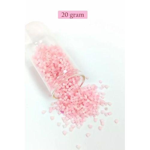 Kesme Cam Boncuk 2mm - 20 Gram - Şeker Pembe -BNC350