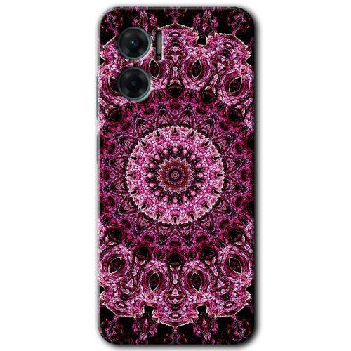 Xiaomi Redmi 10 5G HD Baskılı Kılıf + 9D Tam Ekran Koruyucu - Mandala Patterns Kaleidoscope