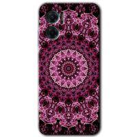 Xiaomi Redmi 10 5G HD Baskılı Kılıf + 9D Tam Ekran Koruyucu - Mandala Patterns Kaleidoscope